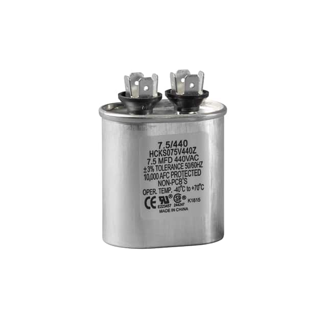 CAP-15/5/440 CAP FILM 15UF/5UF 370-440V OVL