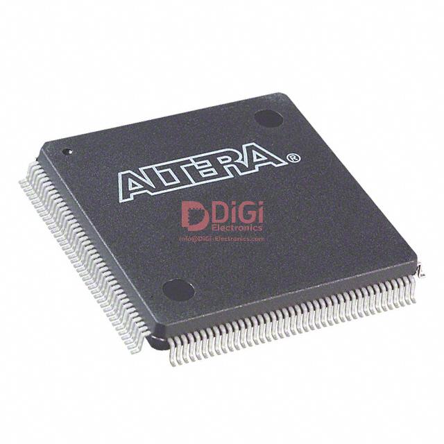 EPF8452AQC160 The Altera EPF8452AQC160 is a FLEX 8000 series FPGA with 336 logic elements and 120 I/O pins. It features a surface mount package and operates within a voltage range of 4.75V to 5.25V.