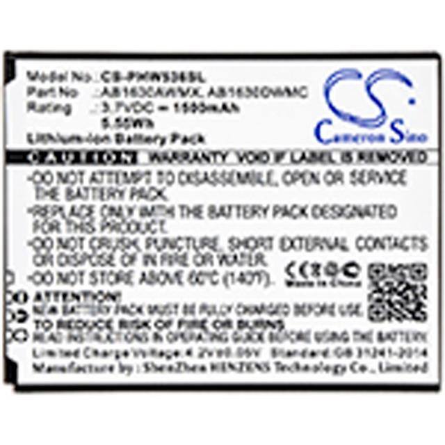 AB1630AWMX BATTERY Replacement for Philips AB1630AW