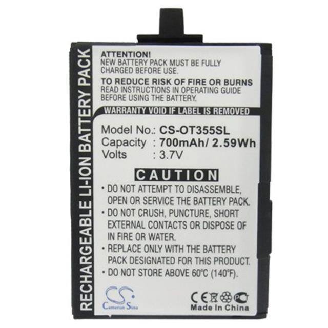 OT-156 BATTERY Replacement for Alcatel OT-156 B