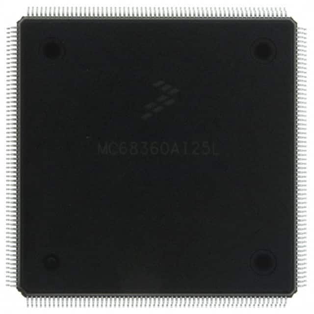 MC68MH360AI25L The NXP MC68MH360AI25L is a 25MHz microprocessor from the M683xx series. It features a CPU32+ core and is supplied in a 240-FQFP package.