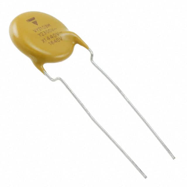 VY2103M59Y5VS63V0 CAP CER 10000PF 300VAC Y5V RAD