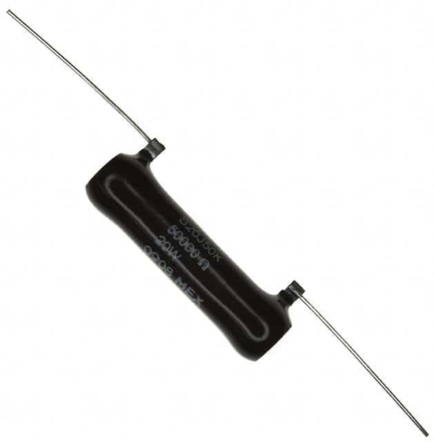 B20J50K RES 50K OHM 5% 20W AXIAL