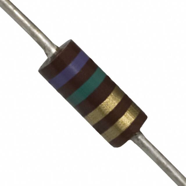 OD75GJE RES 7.5 OHM 5% 1/4W AXIAL