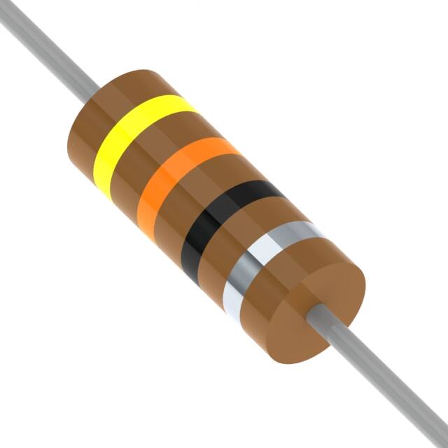 RC1KB43R0 RES 43 OHM 10% 1W AXIAL