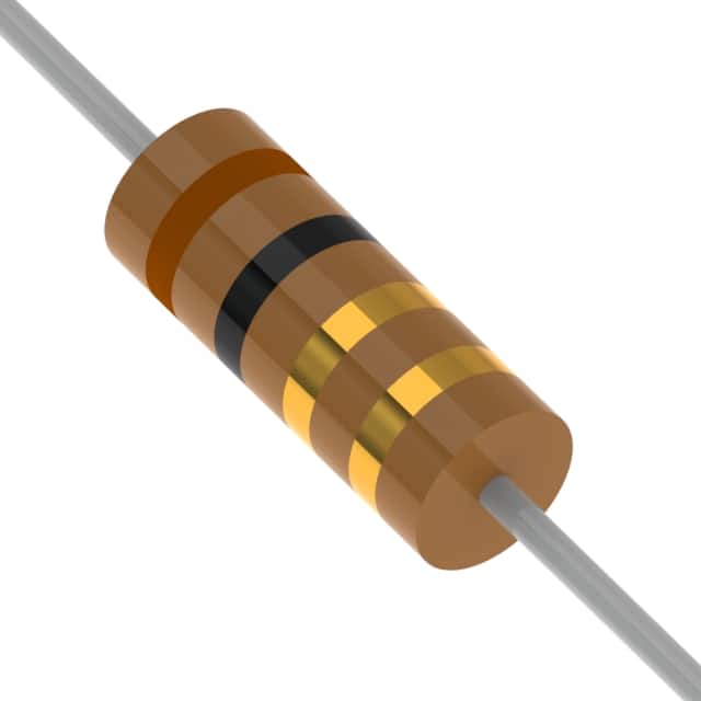 RC12JB1R00 RES 1 OHM 5% 1/2W AXIAL