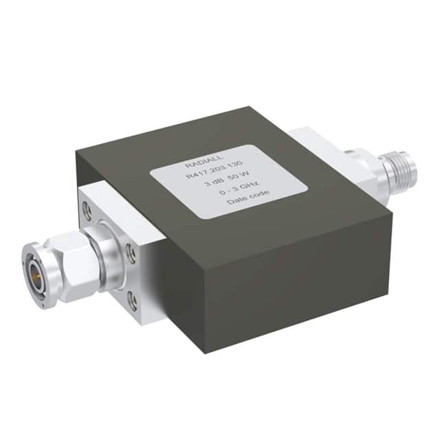 R417203130 ATTENUATOR: TNC 3DB 3GHZ 50W 50O