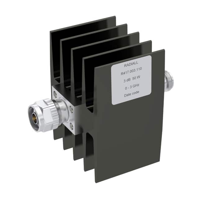 R417003110 ATTENUATOR: N 3DB 3GHZ 50W 50OHM