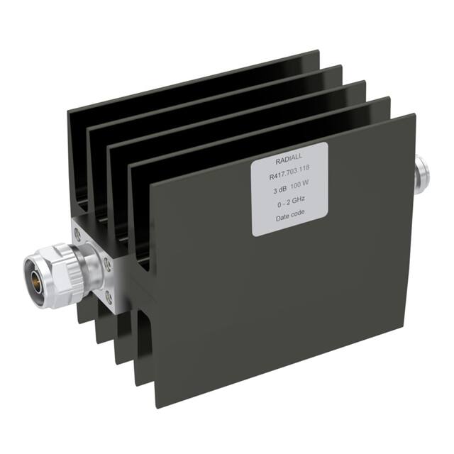 R417703118 ATTENUATOR: N 3DB 2GHZ 100W 50OH