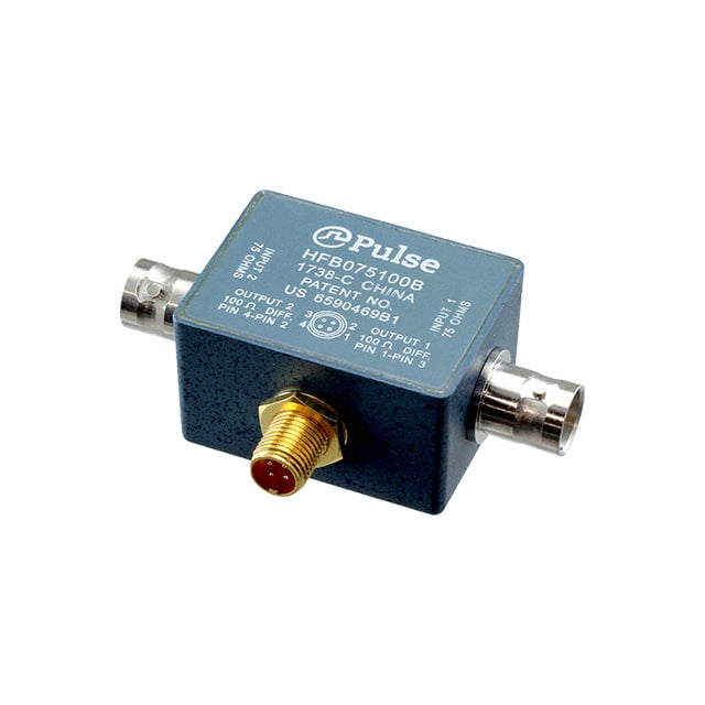 HFB075100B BALUN ADAPT 75 TO 100 OHM B PBC