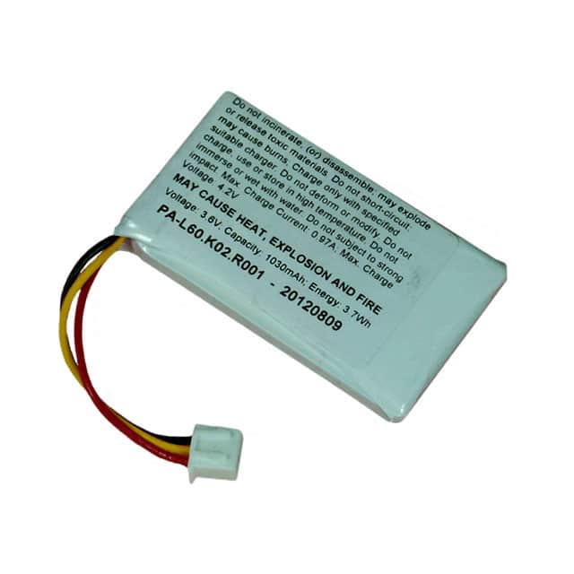 BATT-EZTEXT-2 BATTERY PACK EZTEXT 3.7V 1AH
