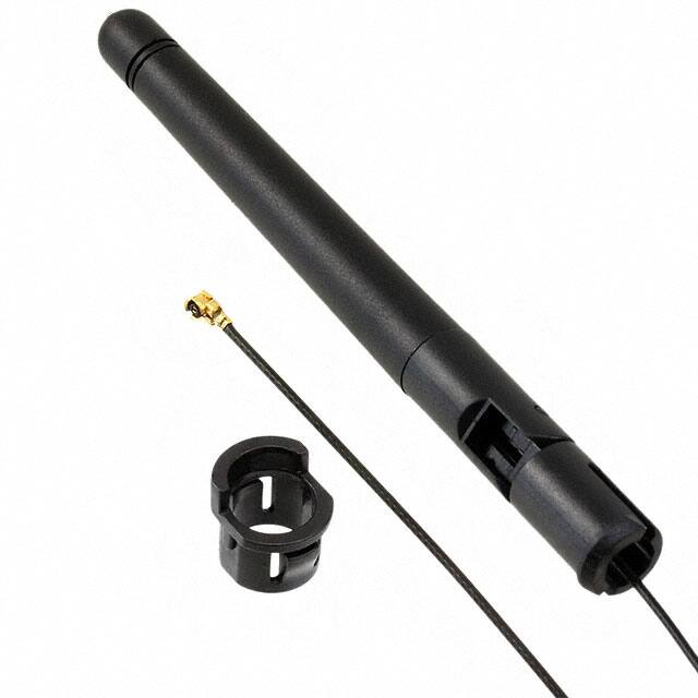 A24-HABUF-P5I RF ANT 2.4GHZ WHIP STR U.FL FEM
