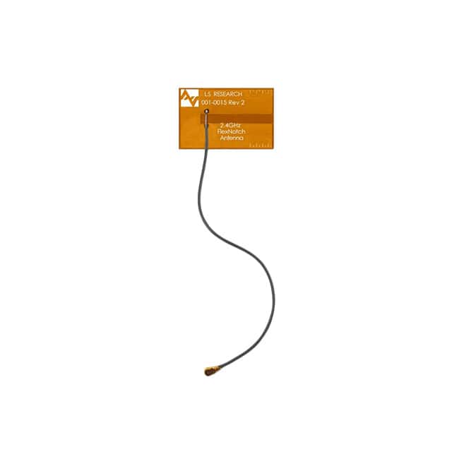 001-0015 RF ANT 2.4GHZ FLEXNOTCH CAB ADH
