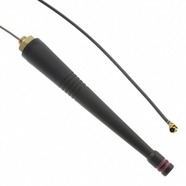 ANT-2.4-PW-QW-UFL RF ANT 2.4GHZ WHIP STR CAB PAN