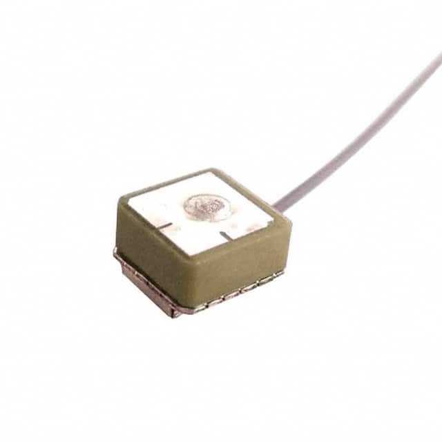 ECHO19/0.1M/UFL/S/S/17 RF ANT 1.575GHZ CER PATCH U.FL