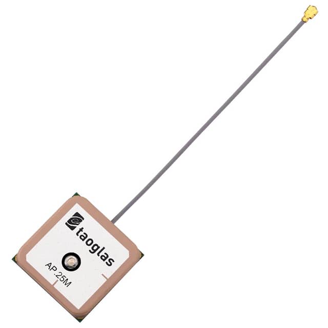 AP.25M.07.0080A RF ANT 1.575GHZ CER PATCH IPEX