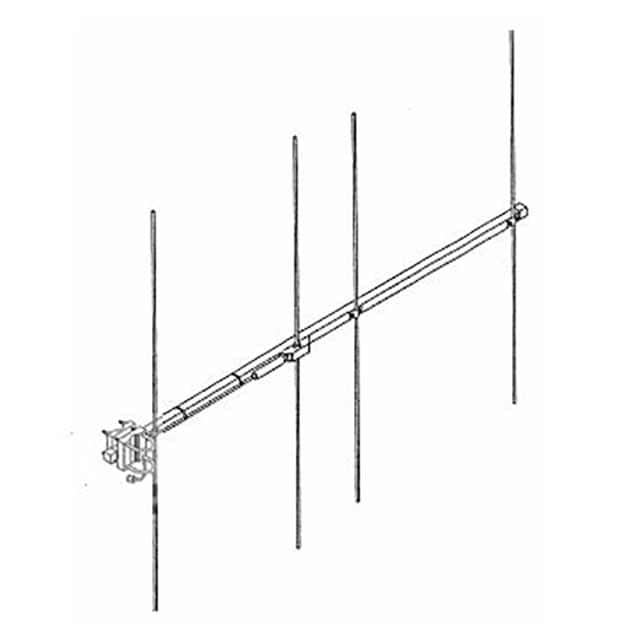 172-4H HEAVY DUTY YAGI 172 MHZ ANTENNA