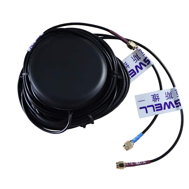 AN_GPS_LTE_MIMO_046 3 Combo Antenna circular shape
