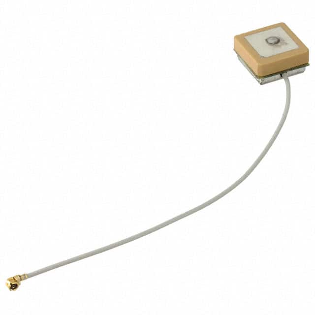 ECHO5/0.1M/UFL/S/S/15 RF ANT 1.575GHZ CER PATCH U.FL