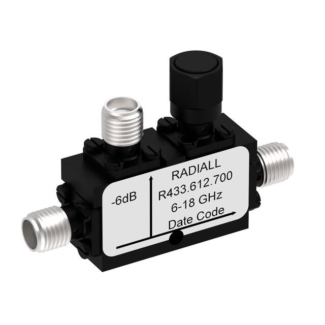 R433612700 COUPLER: SMA 6-18GHZ 6DB (THICKN