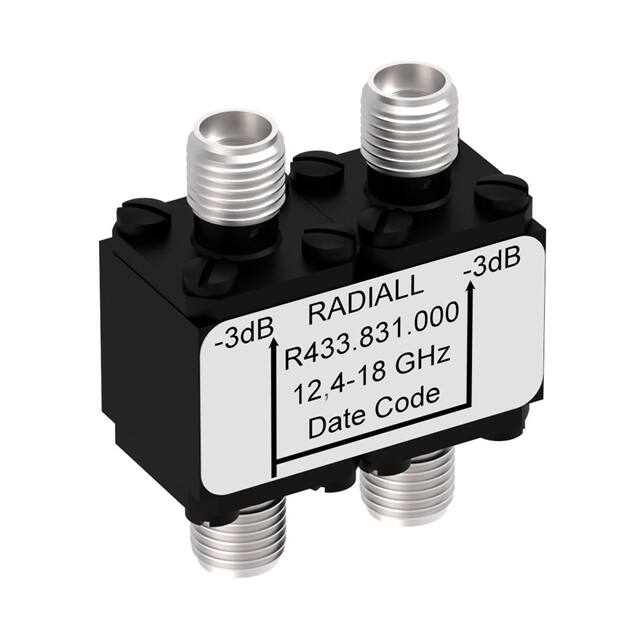 R433831000 COUPLER: SMA 12.4-18GHZ 3DB
