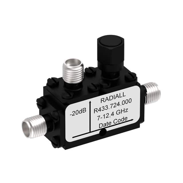 R433724000 COUPLER: SMA 7-12.4GHZ 20DB FLAT