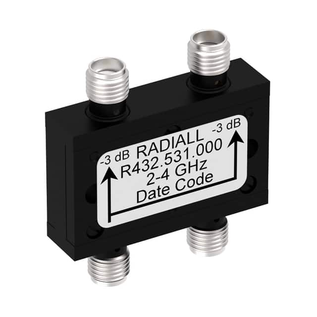 R432531000 COUPLER: SMA 2-4GHZ 3 DB