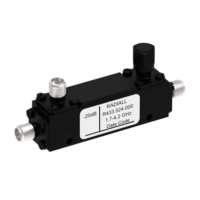 R433524000 COUPLER: SMA 1.7-4.2GHZ 20DB FLA