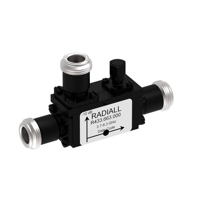 R433663000 COUPLER: N 3.7-8.3GHZ 10DB FLAT