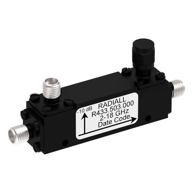R433503000 COUPLER: SMA MIN 2-18GHZ 10DB FL