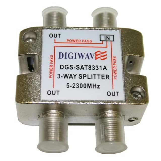 DGSSAT8331A DIGIWAVE 3 WAY SPLITTER FOR 5 TO