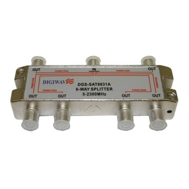DGSSAT8631A DIGIWAVE 6 WAY SPLITTER FOR 5 TO