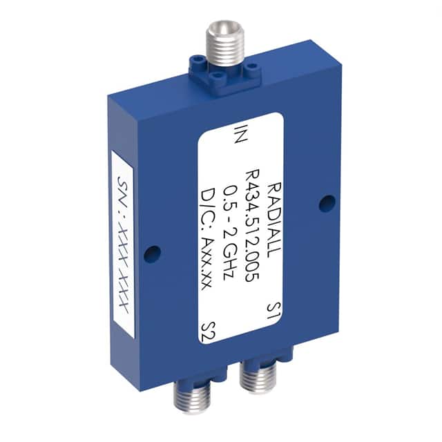 R434512005 POWER DIVIDER 2W SMA 0.5-2GHZ
