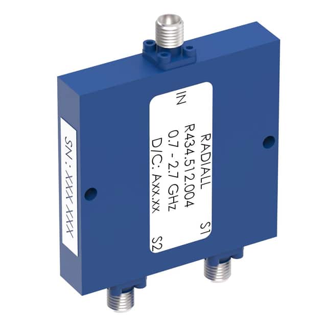 R434512004 POWER DIVIDER 2W SMA 0.7-2.7GHZ