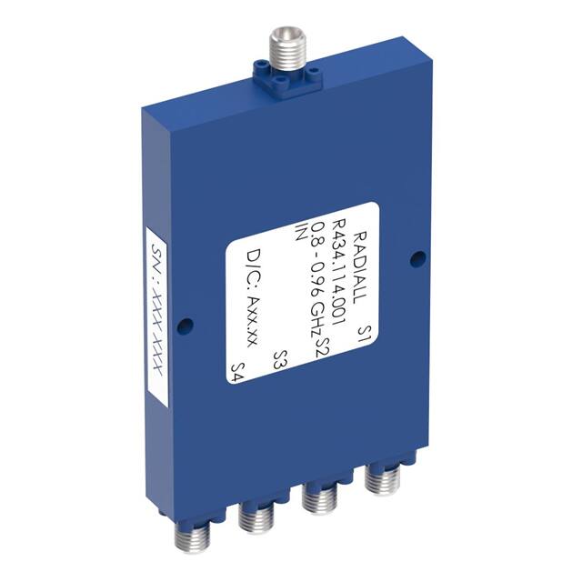 R434114001 POWER DIVIDER 4W SMA 0.8-0.96GHZ