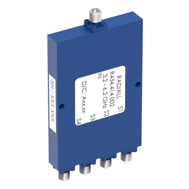 R434414002 POWER DIVIDER 4W SMA 3-2-6.2GHZ