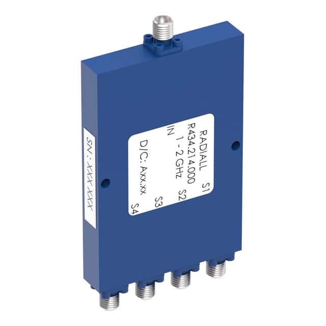 R434214000 POWER DIVIDER 4W SMA 1-2GHZ
