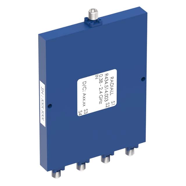 R434514003 POWER DIVIDER 4W SMA 0.38-2.4GHZ