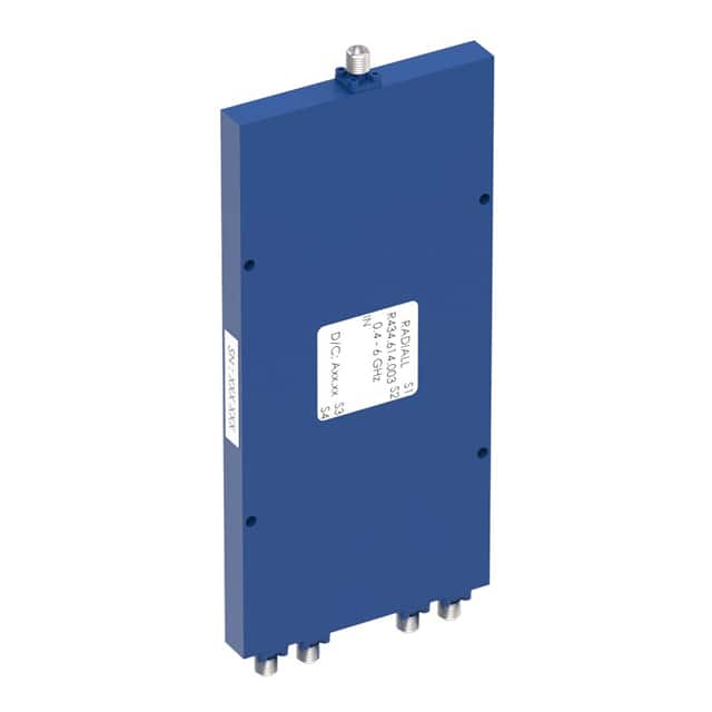 R434614003 POWER DIVIDER 4W SMA 0.4-6GHZ