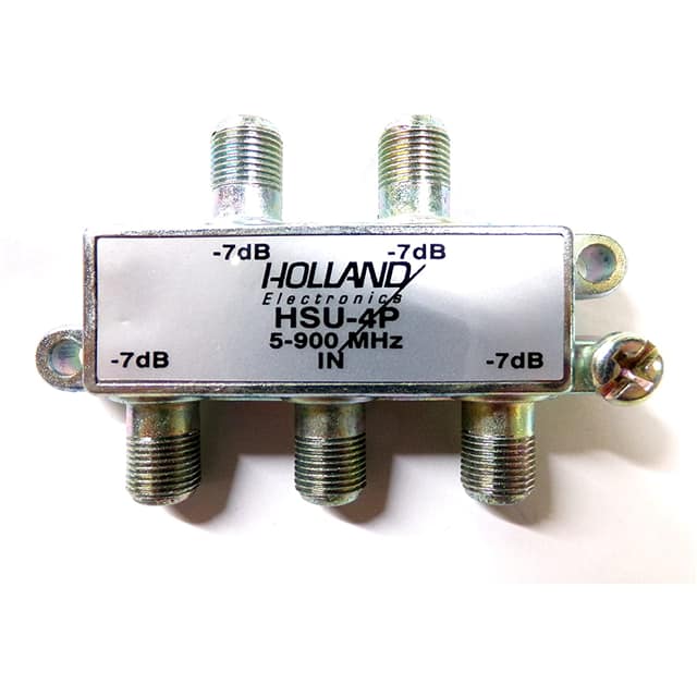 HSU4 4WAY SPLITTER 5900MHZ,CATV(2 PAC