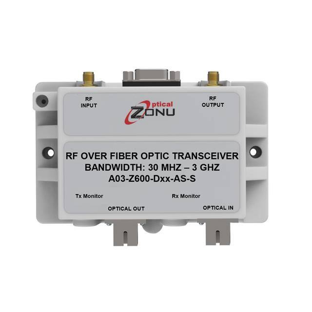 A03-Z600-D57-AS-S FIBER OPTIC TRANSCEIVER, OZ600 F