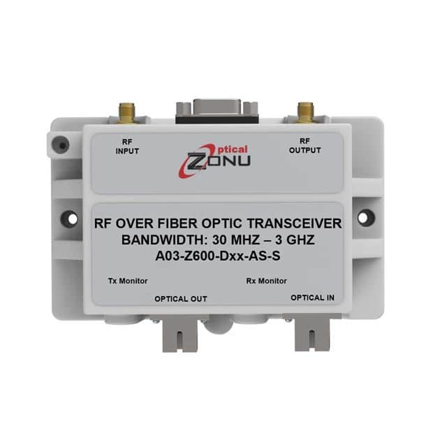 A03-Z600-D47-AS-S FIBER OPTIC TRANSCEIVER, OZ600 F