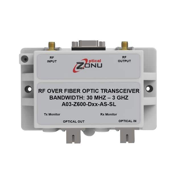 A03-Z600-D49-AS-SL FIBER OPTIC TRANSCEIVER, OZ600 F