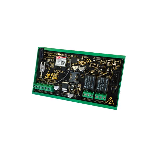 EZTEXT-DIN GSM REMOTE CONTROL SYSTEM 2 I/P