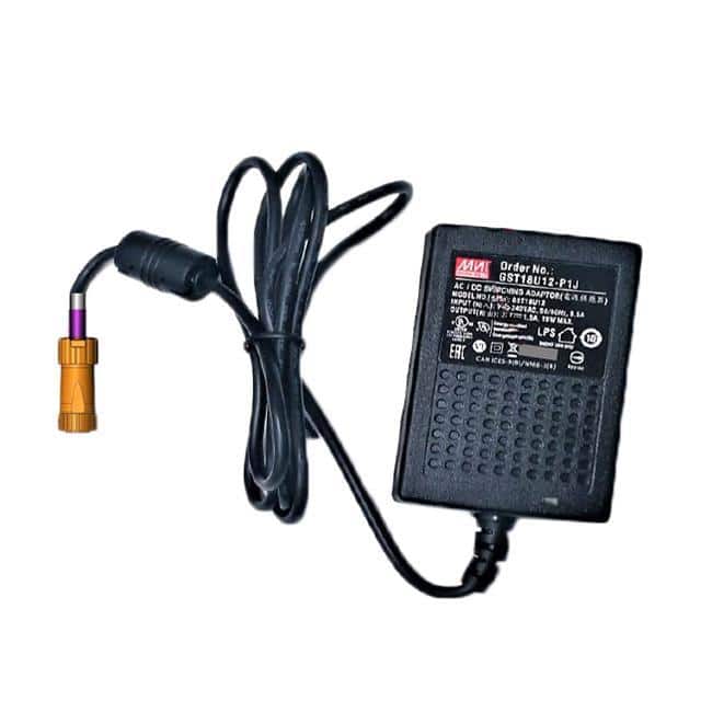 ZA1-1-12-15-H Power Supply, AC to 12VDC Adapto