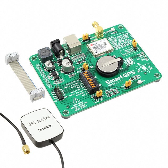 MIKROE-362 BOARD SMART GPS WITH ANTENNA