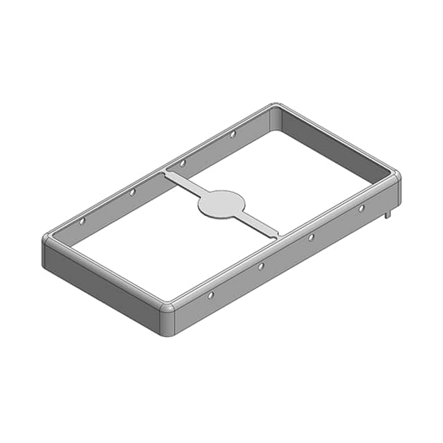 MS570-10F RF SHLD FRAME 1.22"X2.244" SLDR