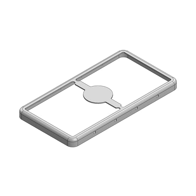 MS409-10F RF SHLD FRAME 0.846"X1.61" SLDR