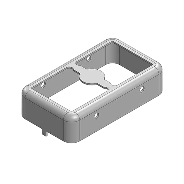 MS210-10F RF SHLD FRAME 0.472"X0.827" SLDR