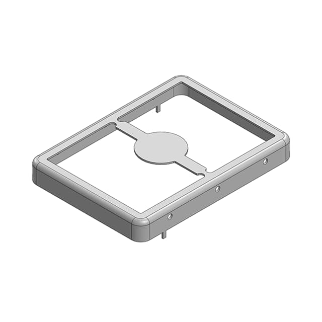 MS323-10F RF SHLD FRAME 0.937"X1.272" SLDR